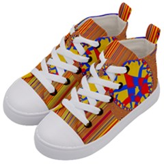 Graphic Design Graphic Design Kids  Mid-top Canvas Sneakers by Pakrebo