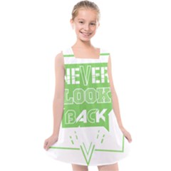 Never Look Back Kids  Cross Back Dress by Melcu