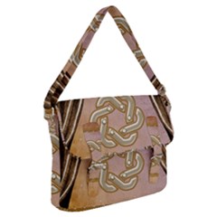 Decorative Celtic Knot Buckle Messenger Bag by FantasyWorld7