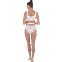 Pizza Pattern pepperoni cheese funny slices Bandaged Up Bikini Set  View2