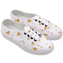 Pizza Pattern pepperoni cheese funny slices Women s Classic Low Top Sneakers View3