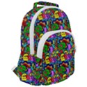 Graffiti 3 1 Rounded Multi Pocket Backpack View2