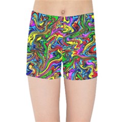 Graffiti 3 2 Kids  Sports Shorts by ArtworkByPatrick