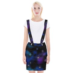 Serene Space Braces Suspender Skirt by JadehawksAnD