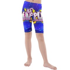 Pump Kids  Mid Length Swim Shorts by pumpndance