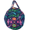 Get Busy Giant Round Zipper Tote View1