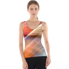 Wave Background Pattern Abstract Tank Top by HermanTelo