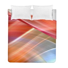 Wave Background Pattern Abstract Duvet Cover Double Side (full/ Double Size) by HermanTelo