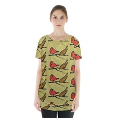 Bird Animal Nature Wild Wildlife Skirt Hem Sports Top by HermanTelo