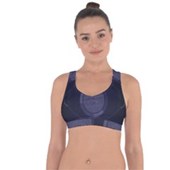 Technology Eye Cross String Back Sports Bra by HermanTelo