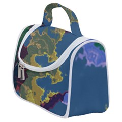 Map Geography World Satchel Handbag by HermanTelo