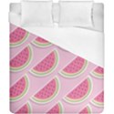 Melons Pattern Food Fruits Melon Duvet Cover (California King Size) View1