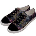 Zentangle Deer Women s Low Top Canvas Sneakers View2