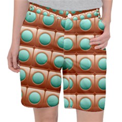 Abstract Circle Square Pocket Shorts by HermanTelo