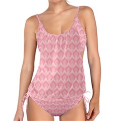 Damask Floral Design Seamless Tankini Set by HermanTelo