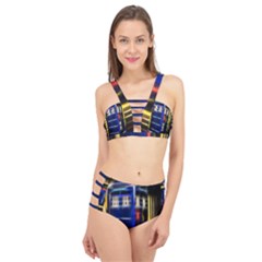 Famous Blue Police Box Cage Up Bikini Set by HermanTelo