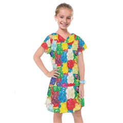 Gummy Bear Kids  Drop Waist Dress by TheAmericanDream