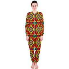 Seamless Pattern Tile Tileable Onepiece Jumpsuit (ladies)  by Pakrebo