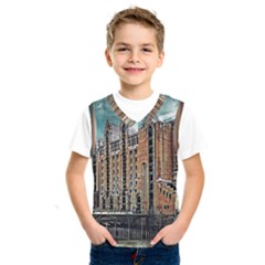 Architecture City Building Travel Kids  Sportswear by Pakrebo