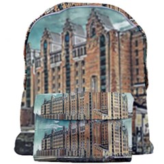 Architecture City Building Travel Giant Full Print Backpack by Pakrebo