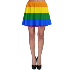 Lgbt Rainbow Pride Flag Skater Skirt by lgbtnation