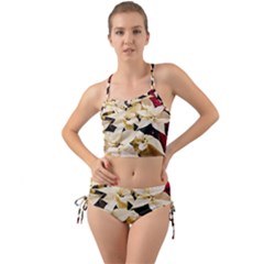 Christmas Poinsettia Decoration Mini Tank Bikini Set by Pakrebo