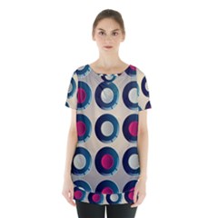 Background Colorful Abstract Skirt Hem Sports Top by HermanTelo