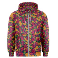 Roses  Men s Zipper Hoodie by BubbSnugg