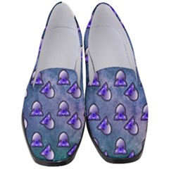 Kawaii Space Rocket Pattern Women s Classic Loafer Heels by snowwhitegirl