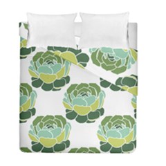 Cactus Pattern Duvet Cover Double Side (full/ Double Size) by HermanTelo