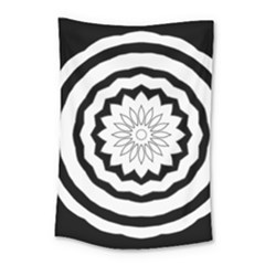 Mandala Small Tapestry by HermanTelo