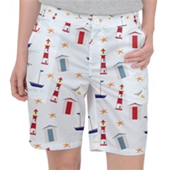 Nautical Sea Pocket Shorts by HermanTelo