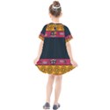 Pattern Ornaments Africa Safari Kids  Smock Dress View2