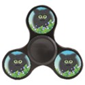 Kitten Black Furry Illustration Finger Spinner View1