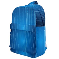 Abstract Rain Space Classic Backpack by Bajindul