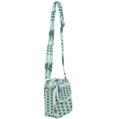 Aloe Plants Pattern Scrapbook Shoulder Strap Belt Bag by Bajindul