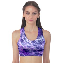 Abstract Space Sports Bra by Bajindul