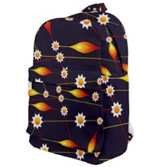 Flower Buds Floral Background Classic Backpack by Bajindul