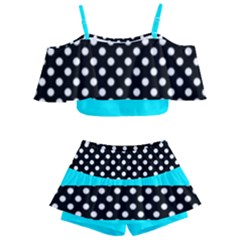 Polka Dots Off Shoulder Skirt Bikini by itsablingthingshop