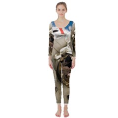 Astronaut Space Shuttle Discovery Long Sleeve Catsuit by Pakrebo