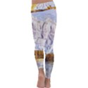 Painting Paint Landscape Nature Kids  Lightweight Velour Classic Yoga Leggings View4