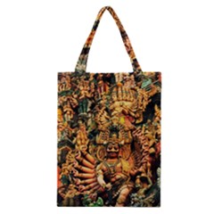 Sculpture Art Temple Tower Classic Tote Bag by Pakrebo