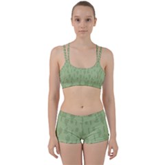 Cactus Pattern Perfect Fit Gym Set by Valentinaart