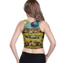 Hieronymus Bosch The Garden Of Earthly Delights (closeup) Racer Back Crop Top View2