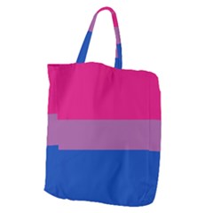 Bisexual Pride Flag Bi Lgbtq Flag Giant Grocery Tote by lgbtnation