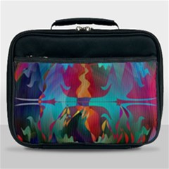 Background Sci Fi Fantasy Colorful Lunch Bag by Pakrebo