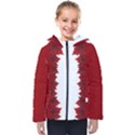 Kids  Canada Maple Leaf Coats Hooded Puffer Jacket View1