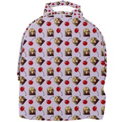 Doll And Cherries Pattern Mini Full Print Backpack by snowwhitegirl