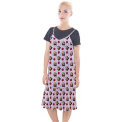 Doll And Cherries Pattern Camis Fishtail Dress by snowwhitegirl