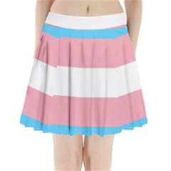 Transgender Pride Flag Pleated Mini Skirt by lgbtnation